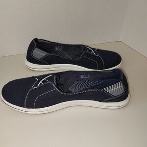 Blue Clark's Cloudsteppers Slip on sneakers Size 10